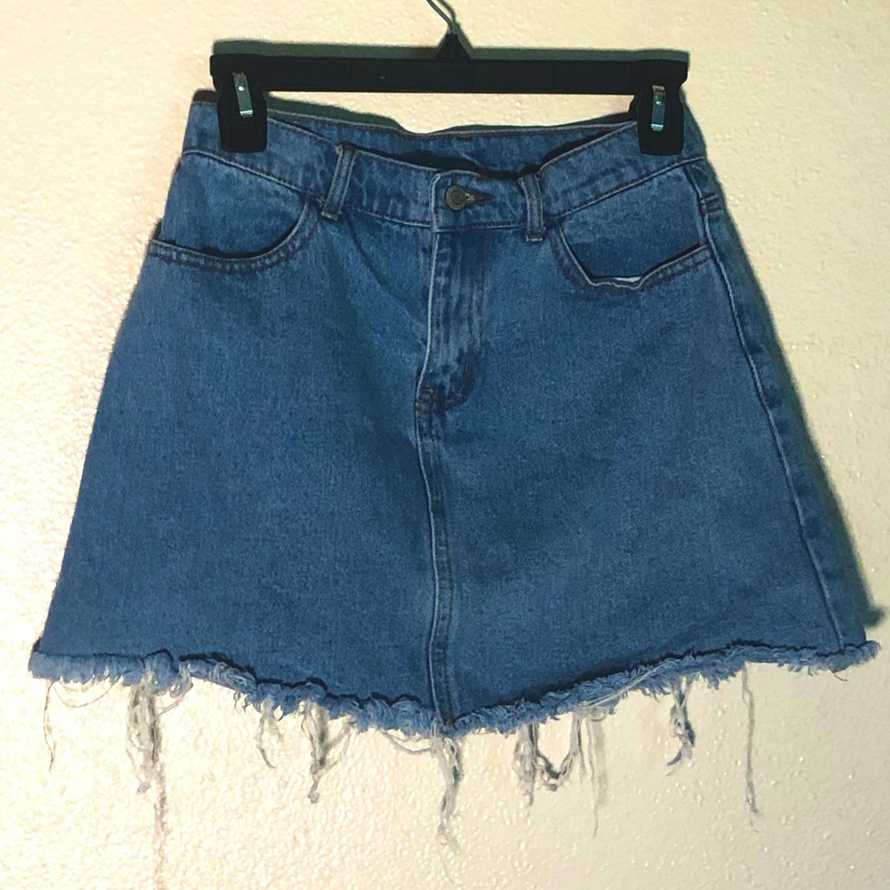 Jean Mini Skirt